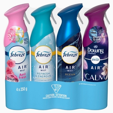10x Febreze Air Refresher Variety Pack 8.8 oz